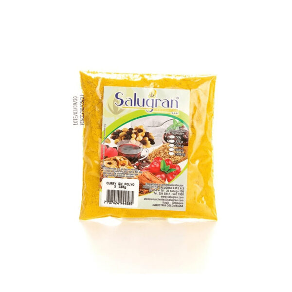 Curry en Polvo Salugran 125 g