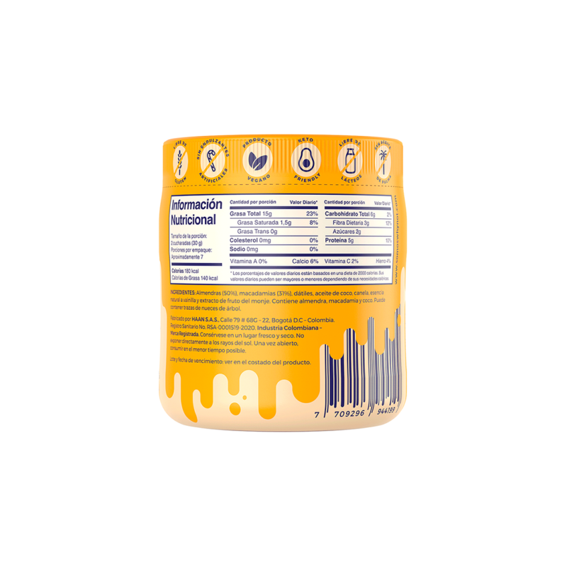 Esparcible cremoso dorado de canela Why Not 200 g - Image 2