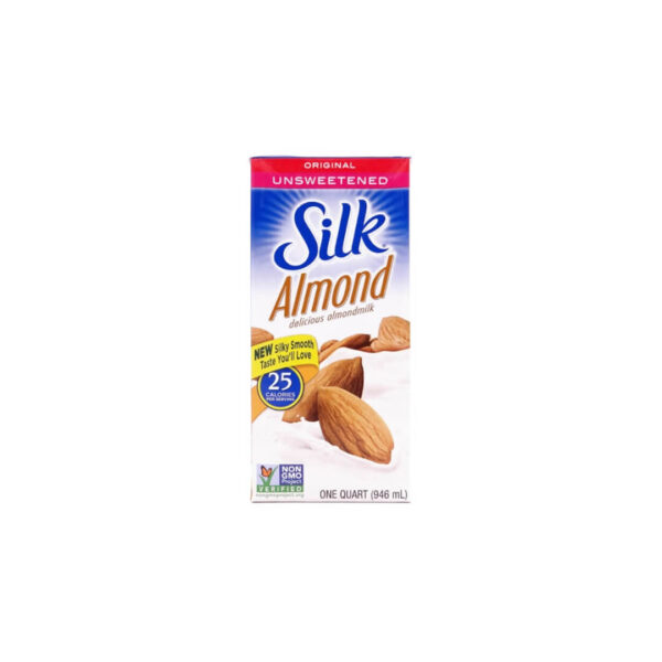 Leche de Almendras Vainilla sin Endulzante Silk 946 ml