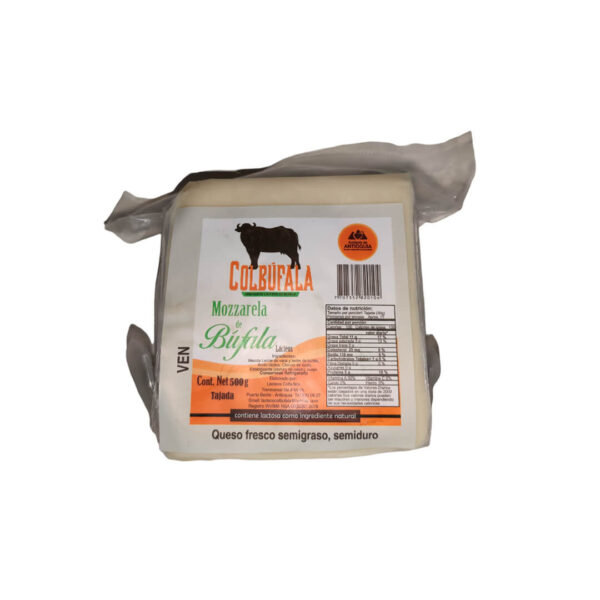 Mozzarella Tajado 100% de Bufala Colbufala X 500 G