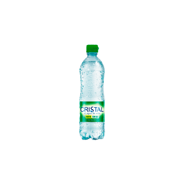 Agua con Gas Cristal 600 ml