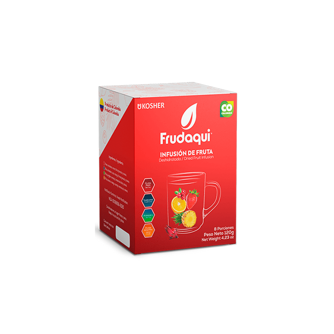 Infusion de Fruta Deshidratada Frudaqui x 8 unds